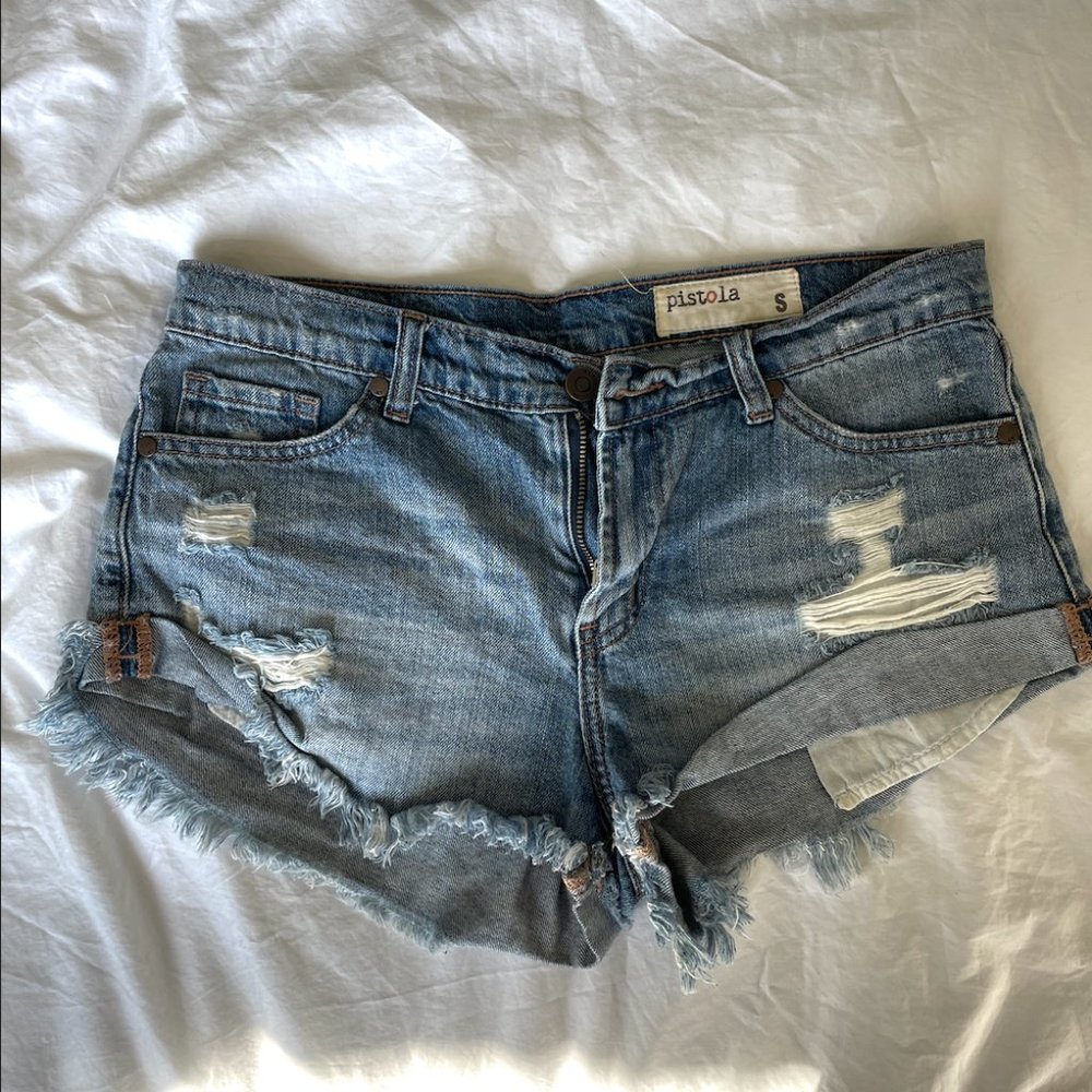 PISTOLA Gigi Low Rise Cut Off